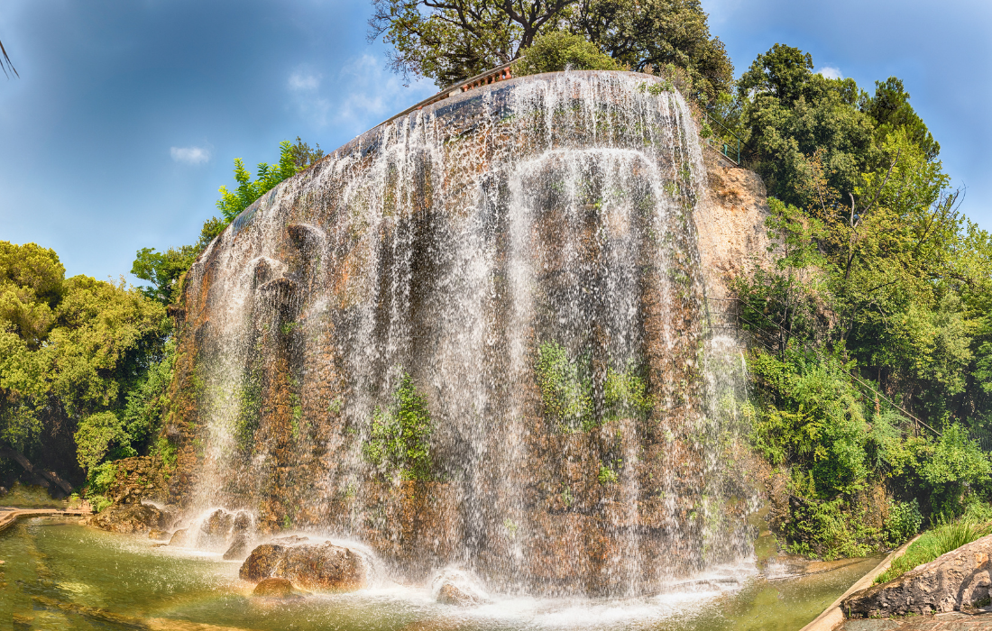 Cascade nice cote dazur colline du chateau