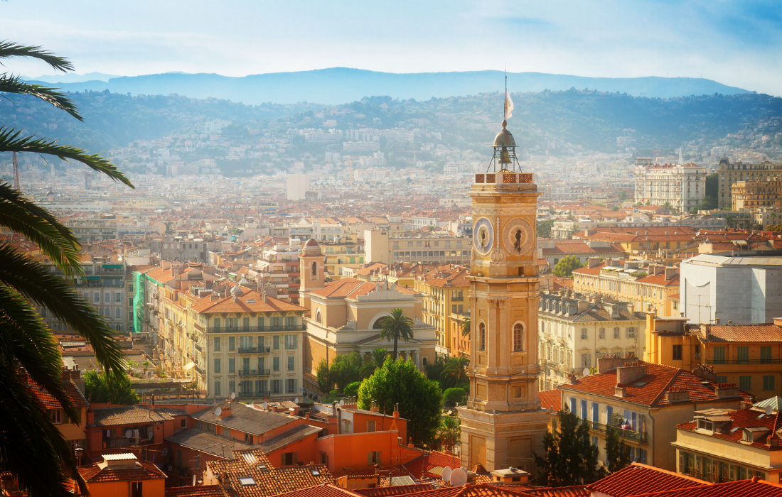 Vieux nice cote dazur france