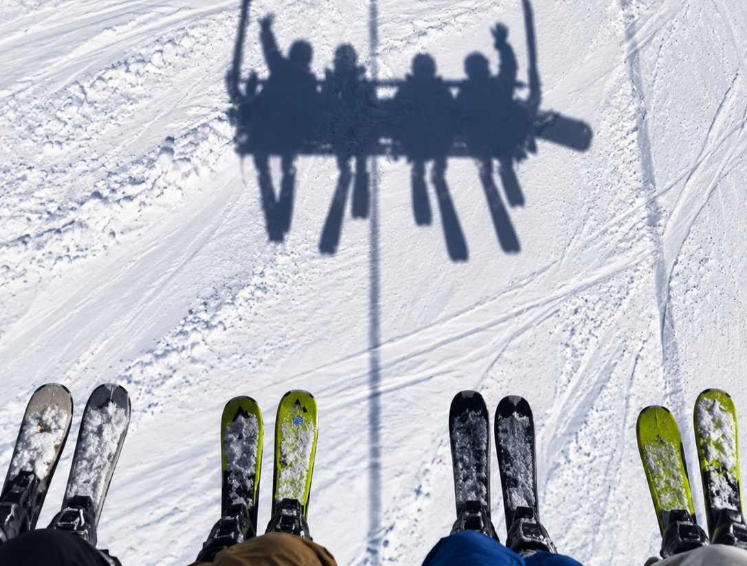 ski entre amis